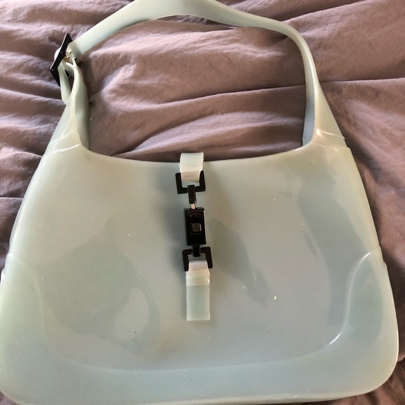 Gucci by Tom Ford Rare Beige GG Shoulder Bag